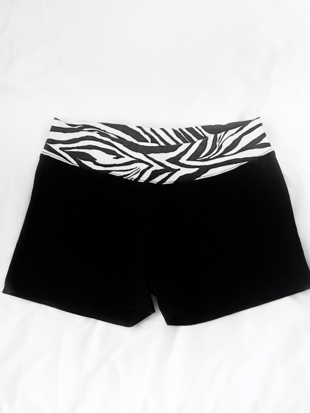 Brandy Melville Zebra Micro Shorts